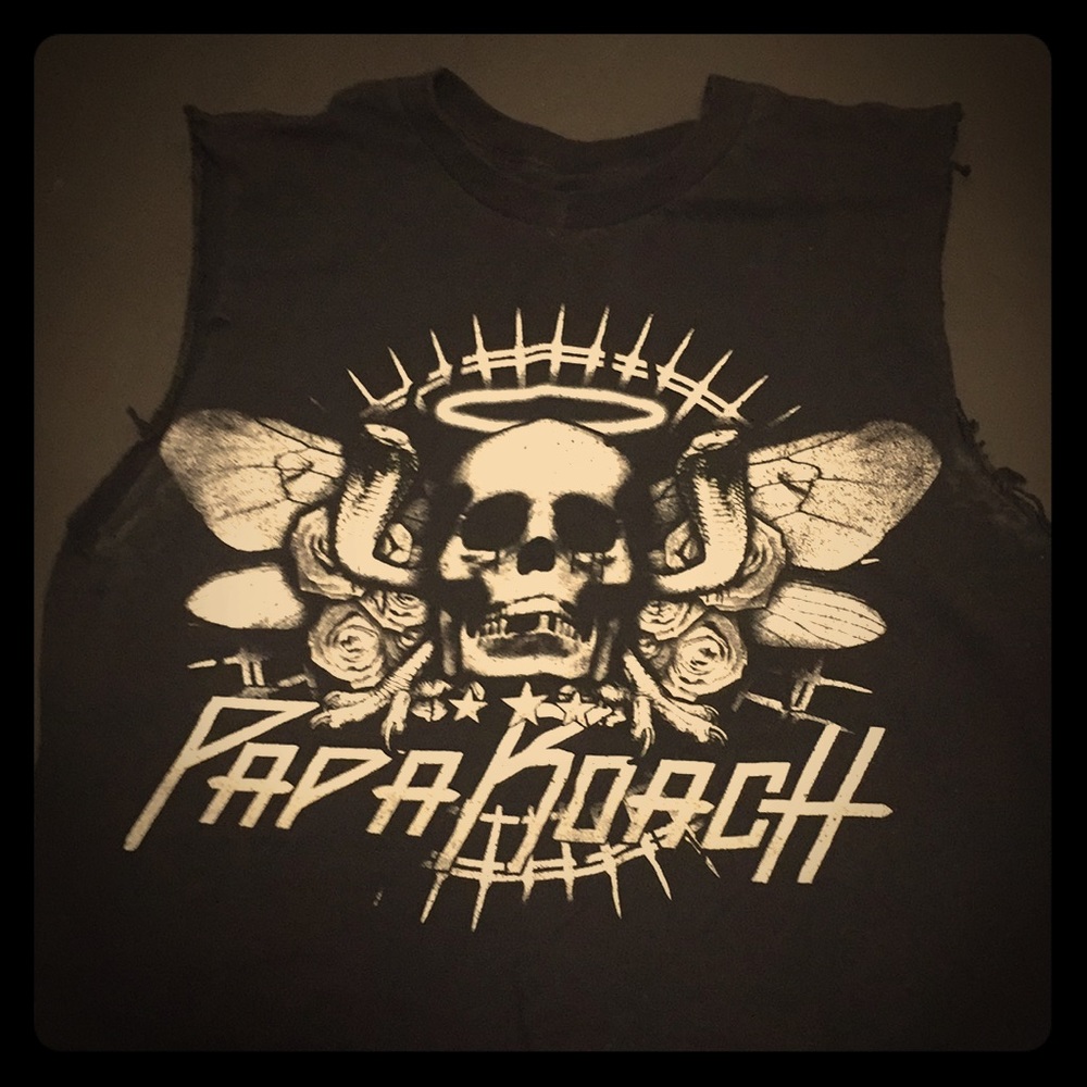 Papa Roach Cutoff Tee Shirt.